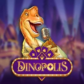 Dinopolis slot logo by Push Gaming at SG Casino