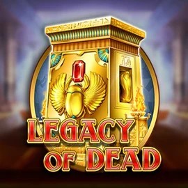 Legacy of Dead slot logo by Play'n GO at SG CasinoLegacy of Dead
