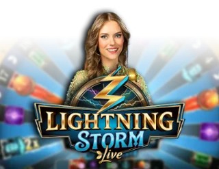 Lightning Storm logo – Live Casino by Evolution at SG Casino