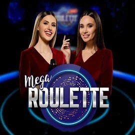 Mega Roulette slot logo by Pragmatic Play at SG Casino