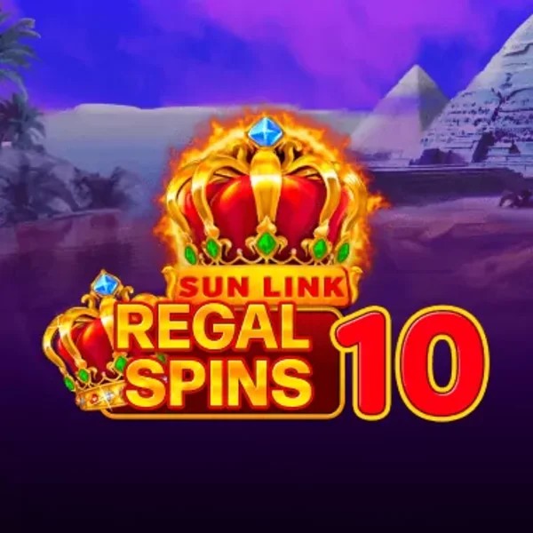 Regal Spins 10 logo by PatePlay at SG Casino