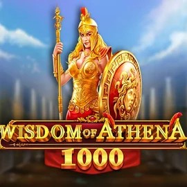 Slots logo of Wisdom of Athena 1000 from Pragmatic Play at SG Casino